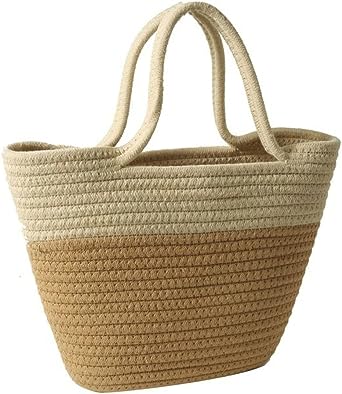 Photo 1 of Caissip Straw Beach Bag Tote Bag Handbags Satchel Bag Hobo Bags for Women Summer Bag Cute Purse Beach Bag Crossbody Bag 