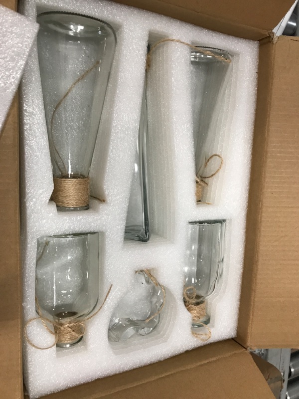 Photo 3 of 12-PIECE GLASS BOTTLES 