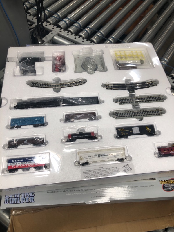 Photo 2 of Bachmann Trains - Empire Builder Ready To Run 68 Piece Electric Train Set - N Scale