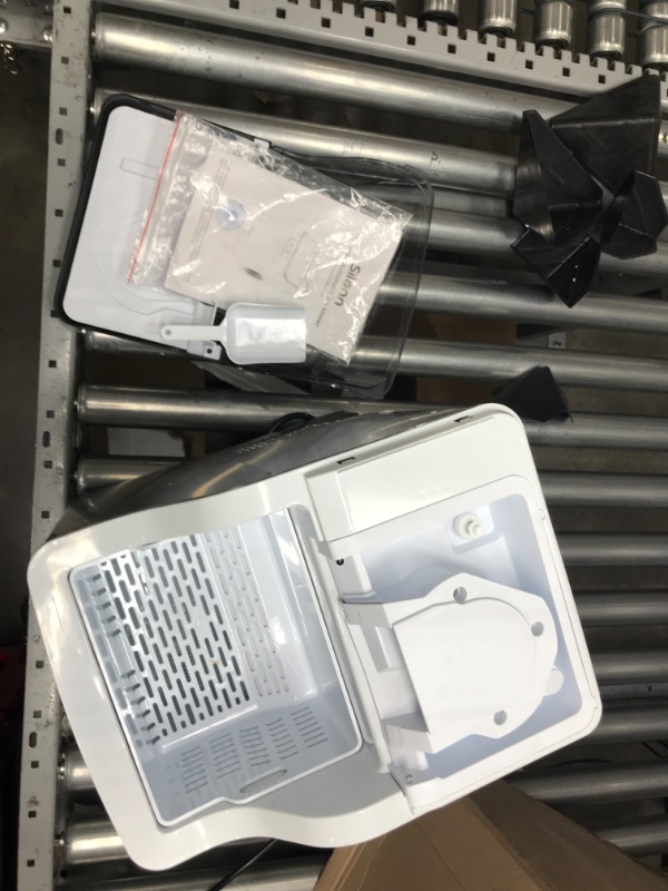 Photo 1 of Silonn Countertop Nugget Ice Maker, Pebble Ice Maker Machine, 44lbs of Ice Per Day, Automatic Timer & Self-Cleaning, Pellet Ice Maker for Home Office Bar Party