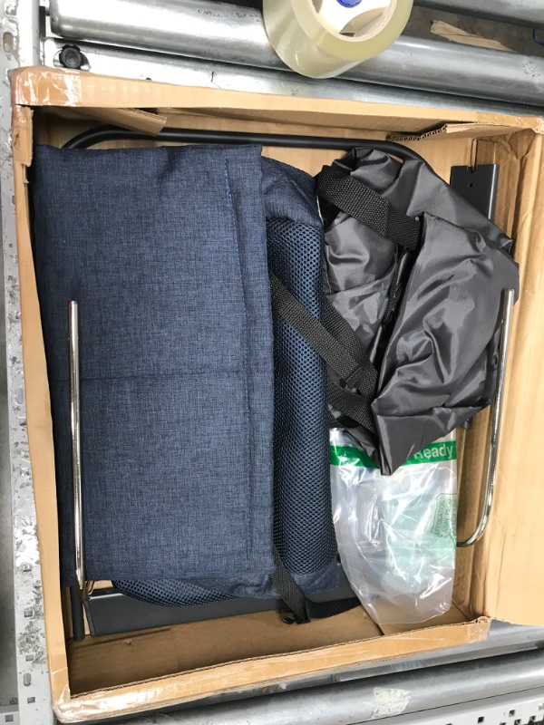 Photo 3 of *********MISSING HARDWARE********USED ITEM- NEEDS ASSEMBLY
Baby Delight Alpine Deluxe Portable Bouncer, Infant, 0 – 6 Months, Quilted Indigo