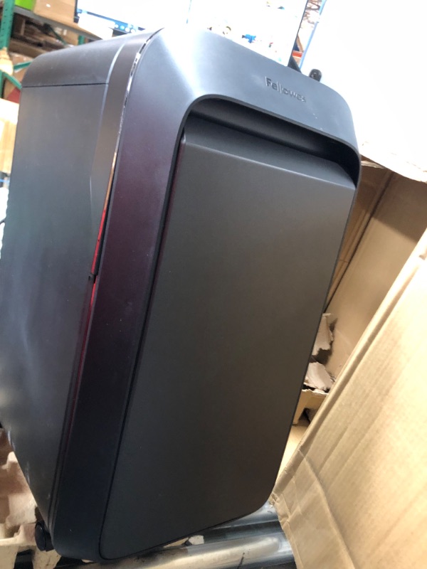 Photo 7 of (damage)Fellowes ?Powershred LX22M 20-Sheet 100% Jam-Proof Micro Cut Paper Shredder for Office and Home, Black 5263501
