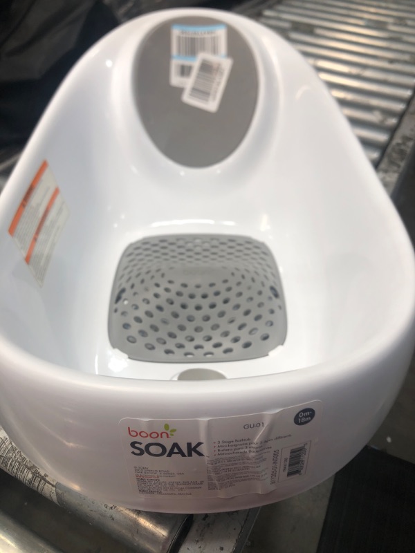 Photo 1 of Boon SOAK™ 3-Stage Bathtub - Gray White