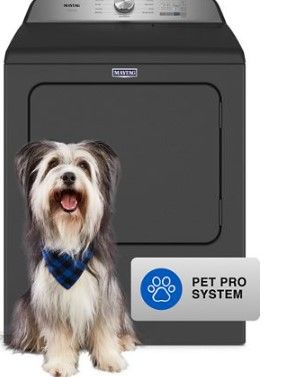 Photo 1 of PET PRO TOP LOAD ELECTRIC DRYER - 7.0 CU. FT.