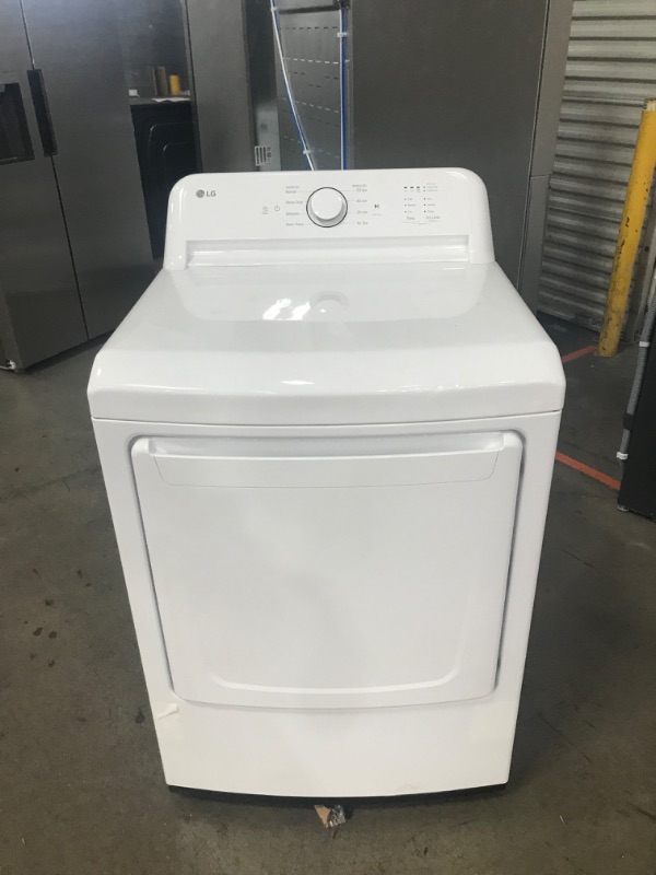 Photo 7 of LG 7.3 Cu. Ft. White Front Load Electric Dryer
