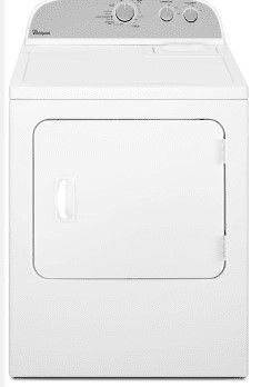 Photo 1 of 29 Inch 7.0 cu. ft. Electric Dryer with 14 Drying Cycles, 4 Temperature Settings, Heavy Duty Cycle, Wrinkle Shield, Cool Down Cycle, AutoDry and Timed Dry//Whirlpool WED4815EW1