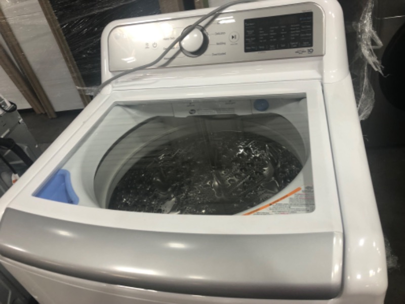 Photo 3 of LG TurboWash3D 5.5-cu ft High Efficiency Impeller Smart Top-Load Washer (White) ENERGY STAR