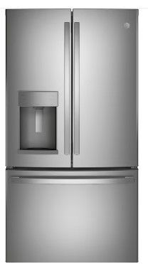 Photo 1 of GE 27.7-cu ft French Door Refrigerator with Ice Maker (Fingerprint-resistant Stainless Steel) ENERGY STAR