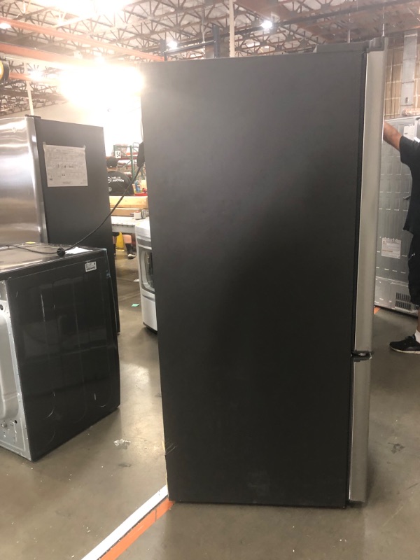 Photo 1 of GE 27.7-cu ft French Door Refrigerator with Ice Maker (Fingerprint-resistant Stainless Steel) ENERGY STAR
