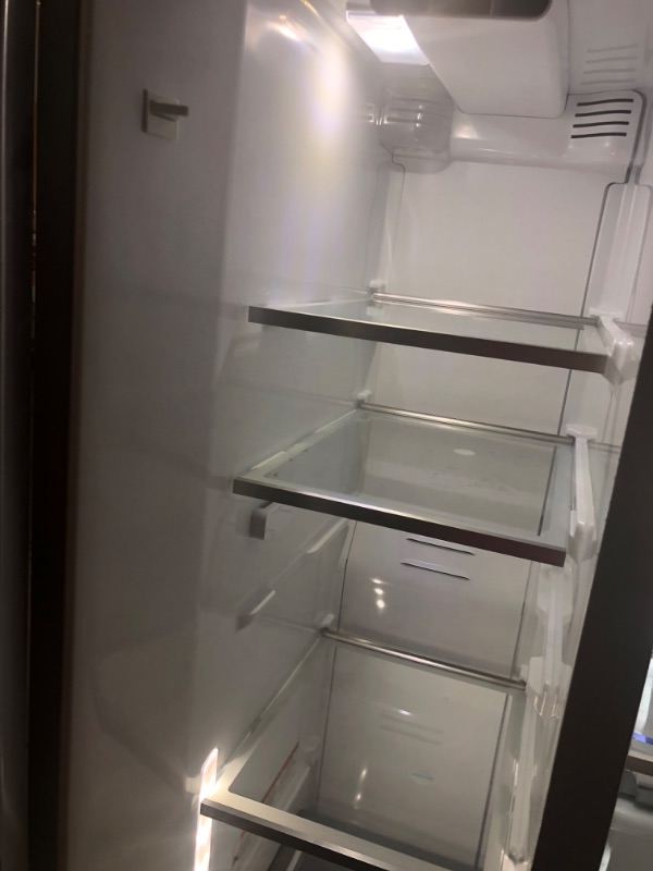 Photo 1 of KitchenAid 24.8-cu ft Side-by-Side Refrigerator with Ice Maker (Stainless Steel with Printshield Finish) ENERGY STAR