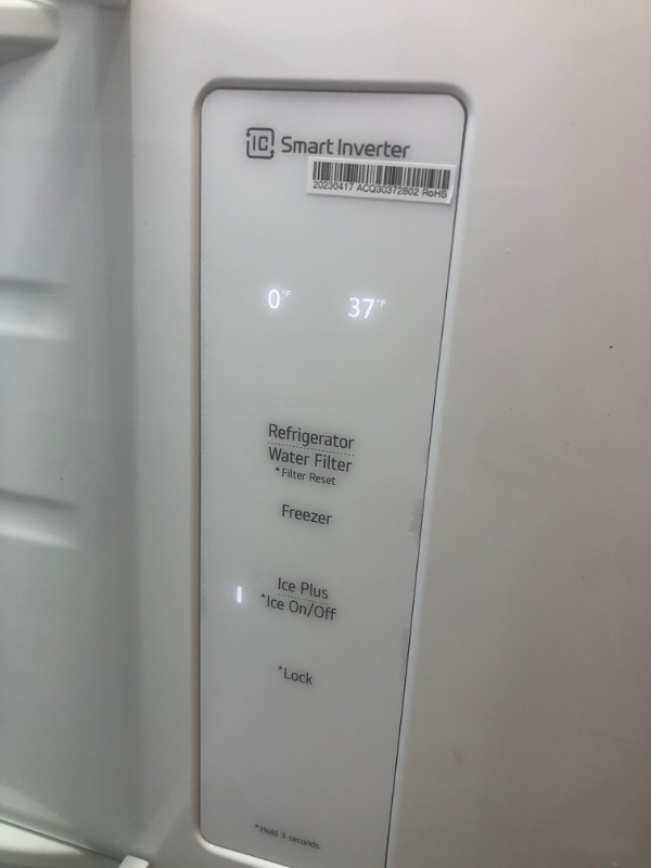 Photo 4 of LG Door in Door 27.12-cu ft Side-by-Side Refrigerator with Ice Maker (Printproof Stainless Steel)