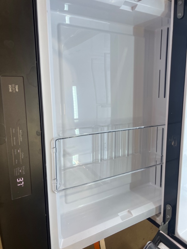 Photo 7 of GE Profile 27.9-cu ft 4-Door Smart French Door Refrigerator with Ice Maker and Door within Door (Fingerprint-resistant Stainless Steel) ENERGY STAR