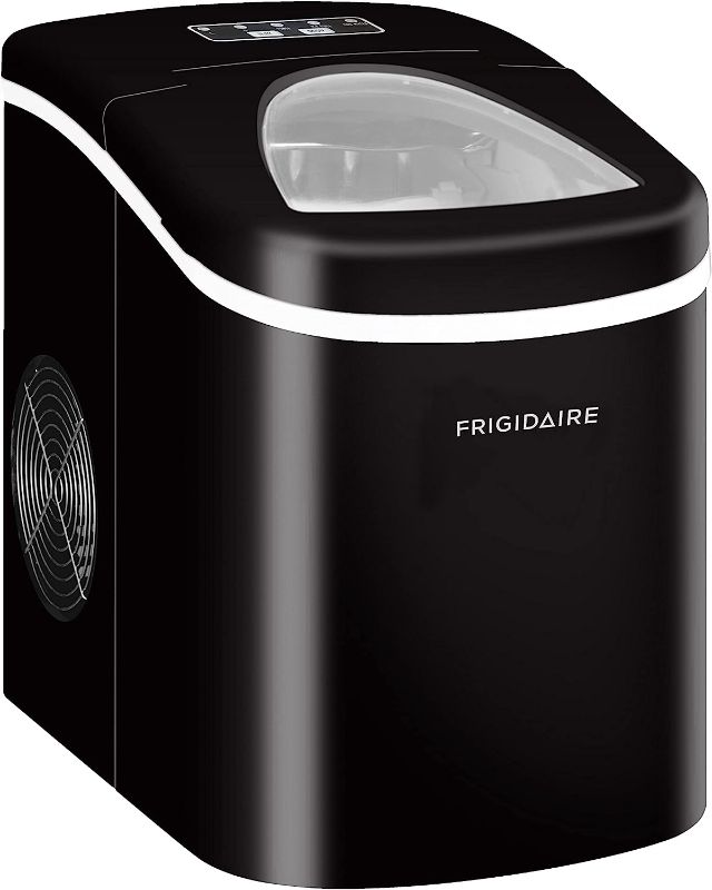 Photo 1 of Frigidaire, 26 Lbs Portable Compact Icemaker, Ice Making Machine, Black
