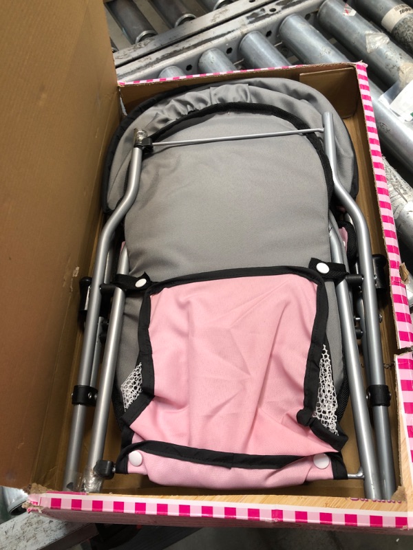 Photo 2 of Bambolina: Doll Pram - Adjustable Canopy, Kids Pretend Play, Ages 3+