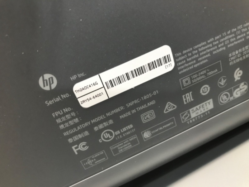 Photo 3 of HP - Tango Wireless Instant Ink Ready Inkjet Printer - Wisp Gray