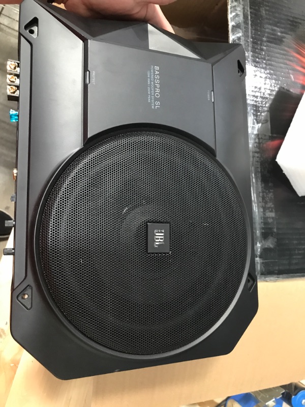 Photo 3 of JBL Basspro SL2 - Powered under seat subwoofer system, Black