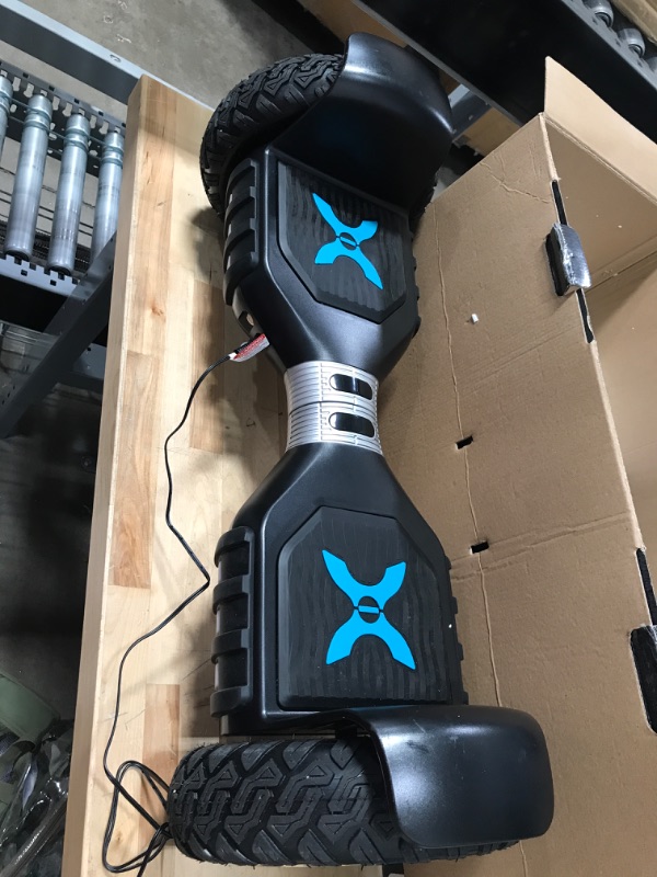 Photo 2 of ***POWERS ON*** Hover-1 Ranger Pro Elecric Hoverboard | 9MPH Top Speed, 8 Mile Range, Bluetooth Speaker & Long Lasting Lithium-Ion Battery, 5 Hr Full Charge Black