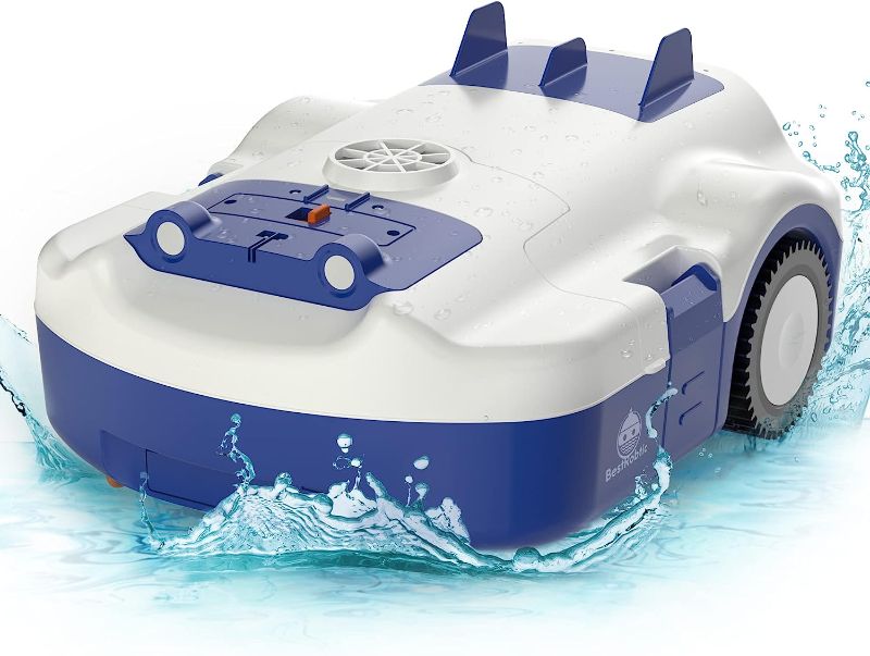 Photo 1 of **MISSING PARTS**
BESTROBTIC PC01W Cordless Robotic Pool Cleaner, Ultra Powerful Pool Vacuum