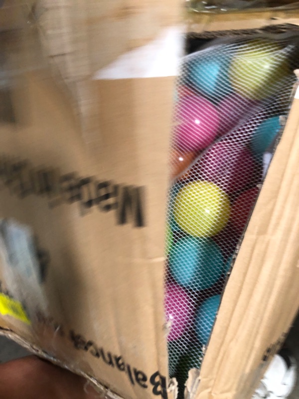 Photo 1 of BalanceFrom 23Inch Phthalate Free BPA Free NonToxic crush Proof Play Balls Pit Balls 6 Bright col