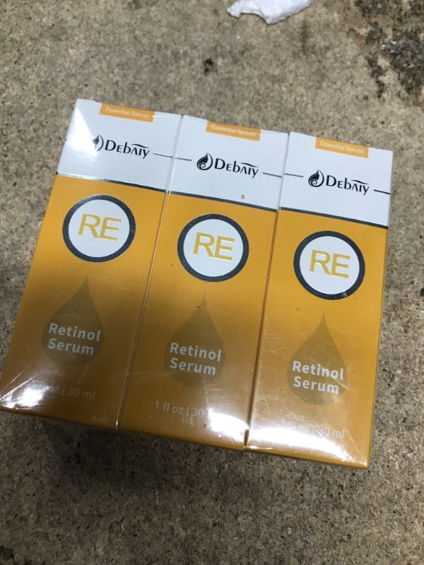 Photo 1 of 3 Pack Retinol Serum for Face Anti Aging Serum Moisturizing for Skin (1Fl.Oz/30ml)
