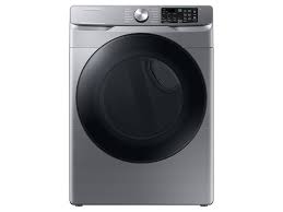 Photo 1 of Samsung 7.5-cu ft Stackable Steam Cycle Smart Electric Dryer (Platinum)