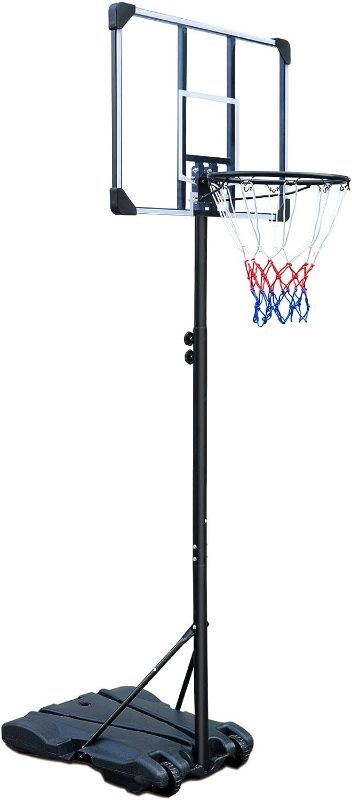 Photo 1 of ***MINOR DAMAGE - SEE PICTURES***HaoKang Portable Basketball Hoop Height-Ajustable Stand 28 inch, Black