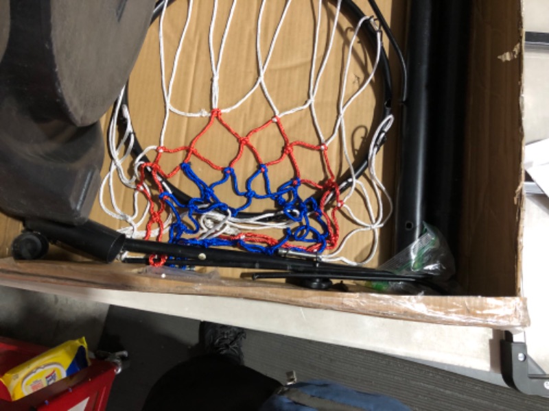 Photo 4 of ***MINOR DAMAGE - SEE PICTURES***HaoKang Portable Basketball Hoop Height-Ajustable Stand 28 inch, Black