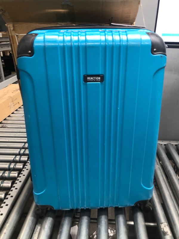 Photo 2 of *MINOR DAMAGE SEE NOTES*KENNETH COLE Hardshell 4-Wheel Spinner Suitcase, Teal, 28-Inch 