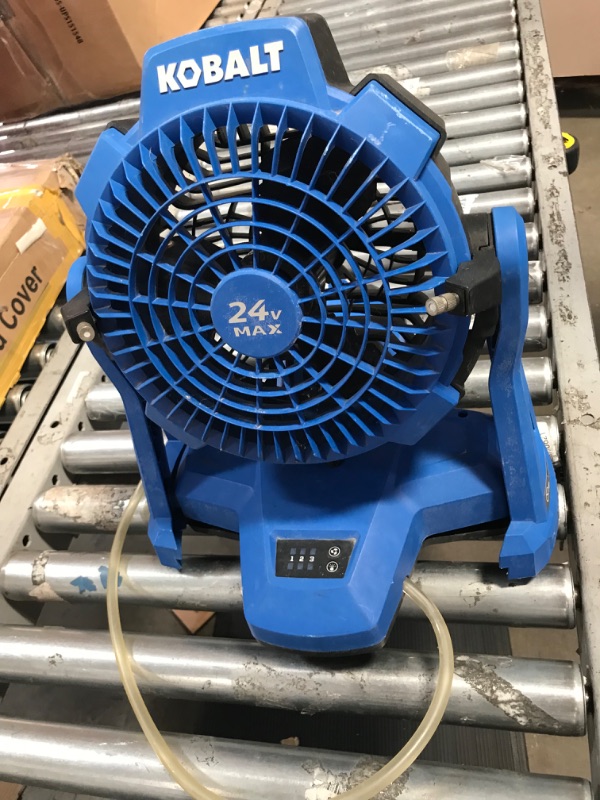 Photo 3 of **ITEM NOT FUNCTIONAL**SOLD FOR PARTS**
Kobalt 7-in 3-Speed Indoor/Outdoor Misting Stand Fan