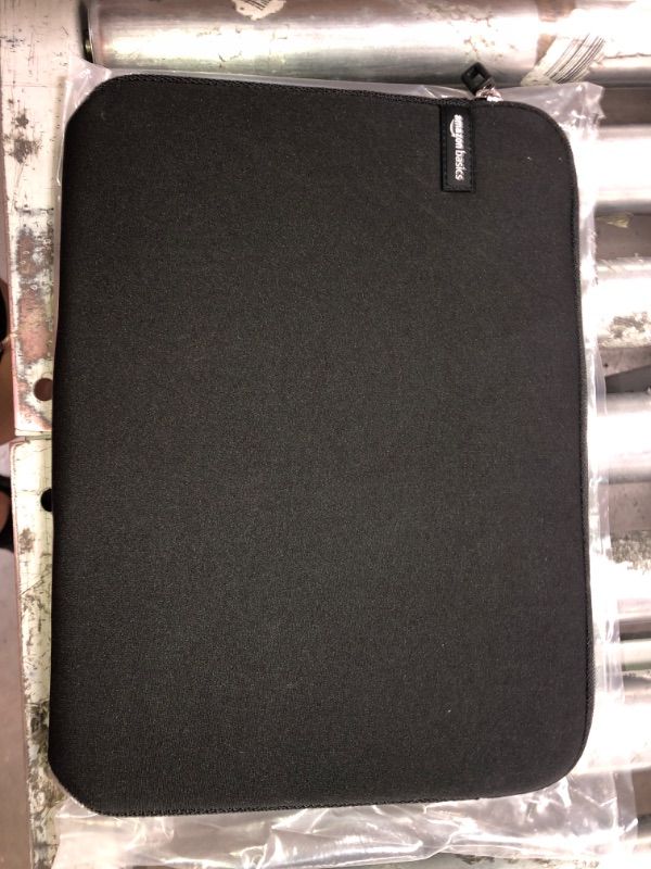 Photo 1 of 2PK--Amazon Basics 13.3-Inch Laptop Sleeve, Protective Case with Zipper - Black
