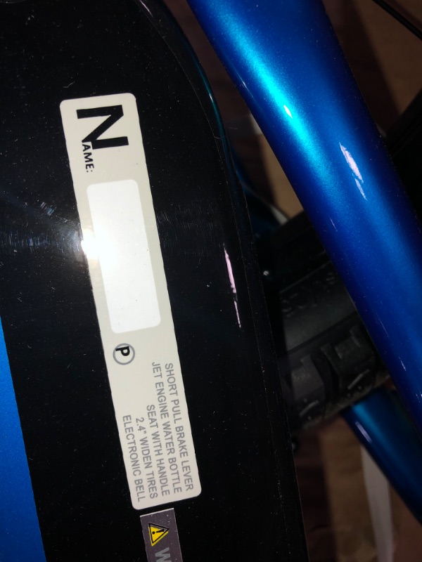Photo 2 of *SLIGHTLY USED**Royalbaby Freestyle-7 Kids Bike 14 16 18 20 Inch Wheel Dual Handbrakes Bicycle Beginners Boys Girls Cover Ages 3-10 Years, Kickstand and Water Bottle Included Blue 20 Inch