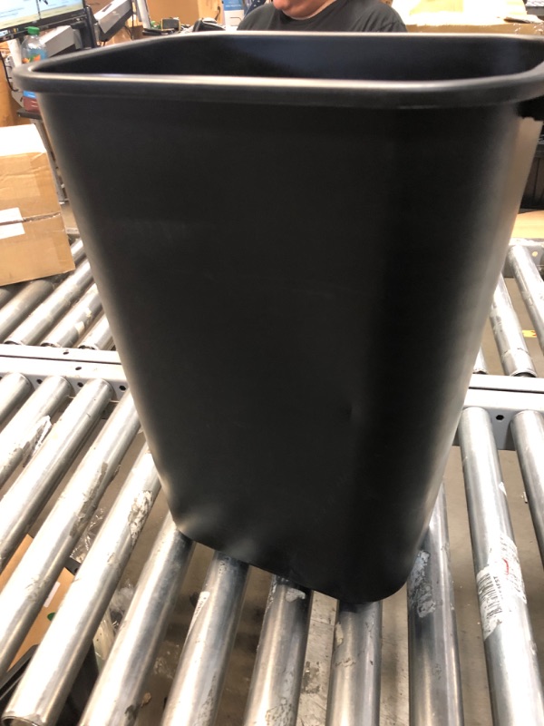 Photo 1 of 15l BLACK TRASH CAN  