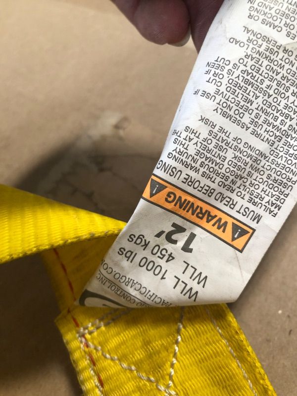 Photo 1 of *USED** 2 DIFFERENT SIZES** CARGO STRAPS 2PK 