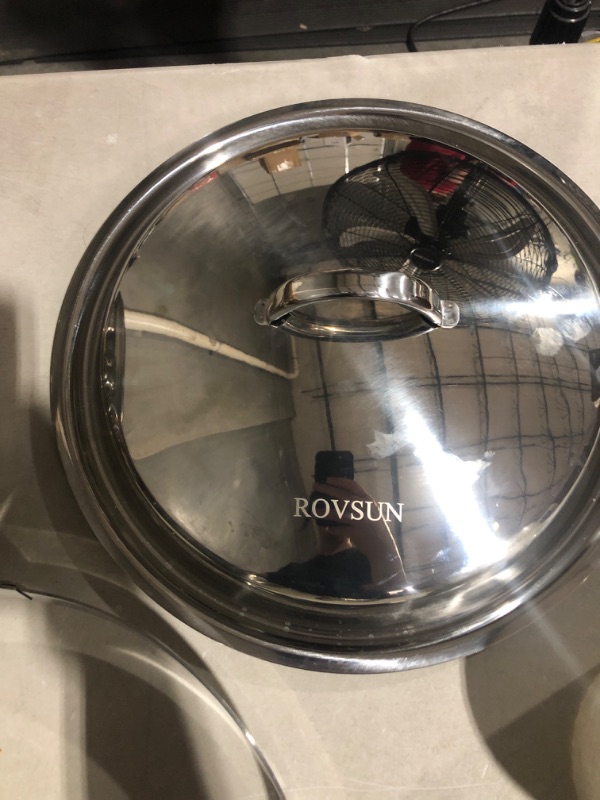 Photo 2 of 15 PIECE STAINLESS STEEL POTS AND PANS
ALL BRAND N