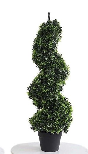 Photo 1 of  Artificial Boxwood Plant Topiary Tree