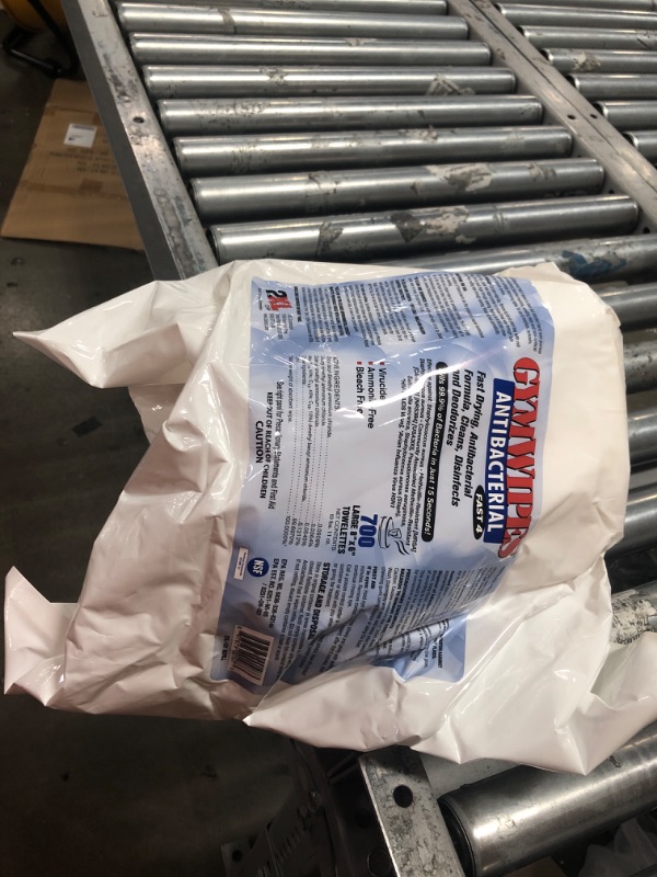 Photo 1 of 2XL CORPORATION Gym Wipes Refill, Antibacterial, 700 Wipes/Bucket