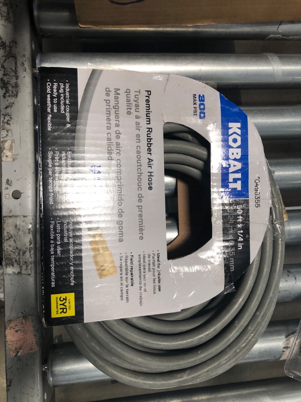 Photo 2 of Kobalt 1/4-in 50-ft Rubber Air Hose