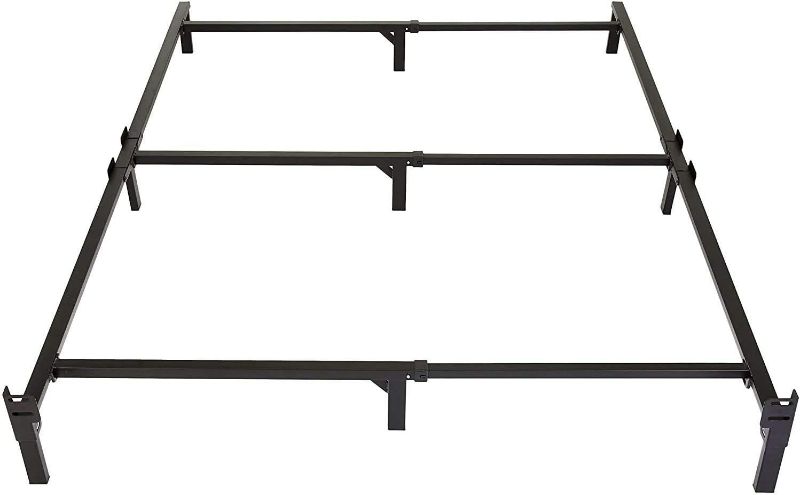 Photo 1 of **PARTS ONLY**
Amazon Basics Metal Bed Frame, 79.5" L x 60" W x 7" H