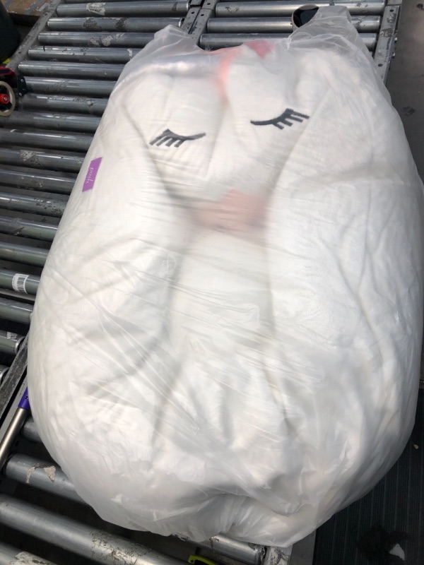 Photo 1 of  White Unicorn Bean Bag For Children