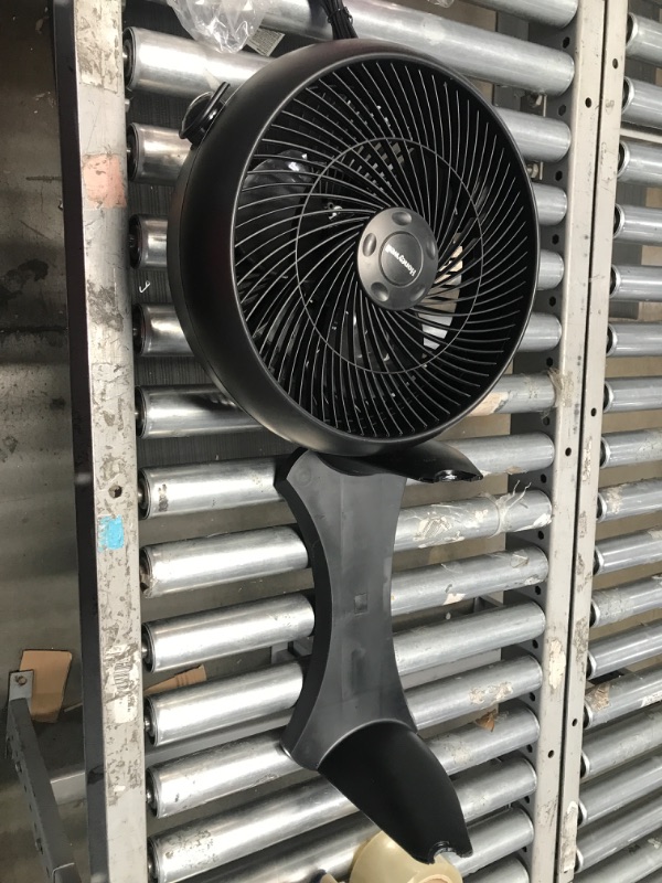 Photo 2 of 12 in. 3 Speed Whole Room Circulator Floor Fan