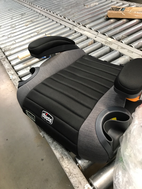 Photo 1 of Chicco GoFit® Backless Booster Car Seat with ClearTex Fabric, Without Latch Attachment, Travel Booster Seat for Car, Portable Car Booster Seat for Children 40-110 lbs., Reef/Navy
