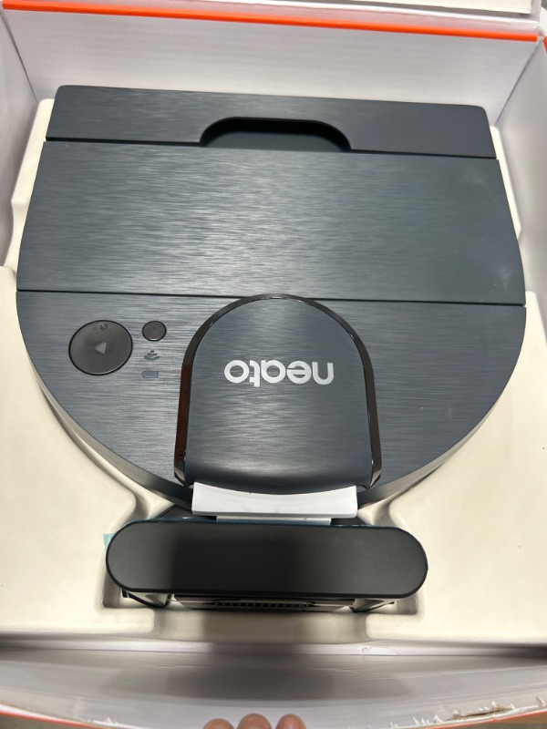 Photo 1 of Neato D8 Intelligent Robot Vacuum Cleaner–LaserSmart Nav, Smart Mapping, No-Go Zones, WiFi Connected, 100-min runtime, Powerful Suction, Turbo Clean, Edges, Corners & Pet Hair, XXL Dustbin, Alexa
