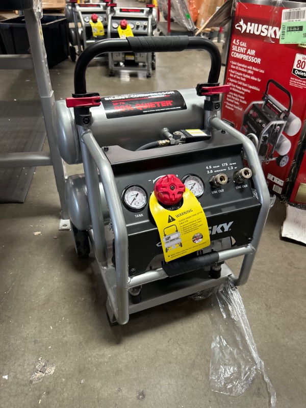Photo 1 of 4.5 Gal. Portable Electric-Powered Silent Air Compressor