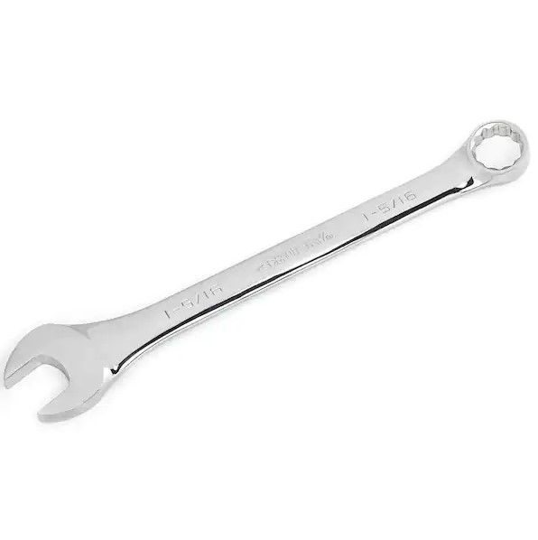 Photo 1 of 1-5/16 in. 12-Point SAE Full Polish Combination Wrench