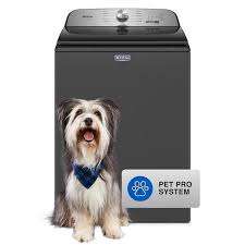 Photo 1 of 4.7 cu. ft. Pet Pro Top Load Washer in Volcano Black
