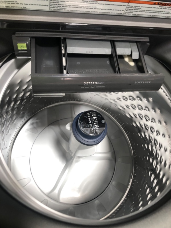 Photo 6 of 4.7 cu. ft. Pet Pro Top Load Washer in Volcano Black
