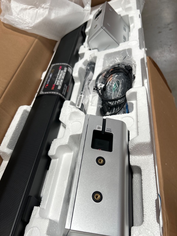 Photo 1 of Nakamichi Shockwafe Pro 7.1.4 Channel 600W Dolby Atmos/DTS:X Soundbar with 8" Wireless Subwoofer, 2 Rear Surround Speakers. Get True 360° Cinema Surround with This Plug and Play Home Theater System Pro 7.1 DTS-X/Atmos