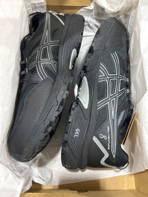 Photo 2 of ASICS Men's Gel-Venture 8 Running Shoes 10 X-Wide Black/Black