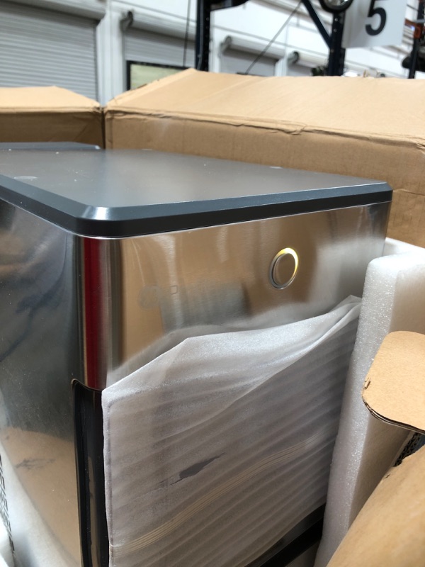 Photo 3 of ***PARTS ONLY NOT FUNCTIONAL***GE Profile Opal | Countertop Nugget Ice Maker with Side Tank | Portable Ice Machine Makes up to 24 lbs. of Ice Per Day | Stainless Steel Finish Ice Maker + Side Tank No Bluetooth