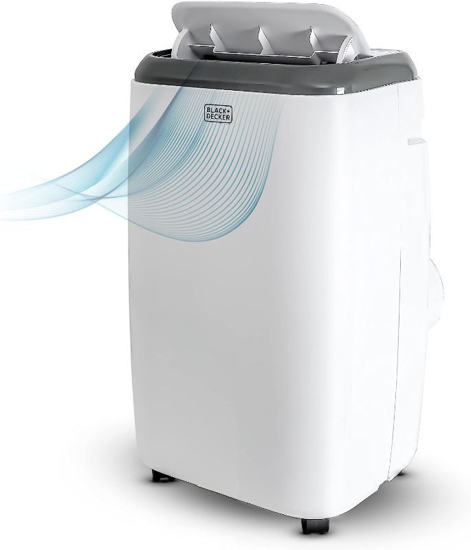 Photo 1 of **PARTS ONLY**
BLACK+DECKER 8,000 BTU Portable Air Conditioner with Remote Control, White
